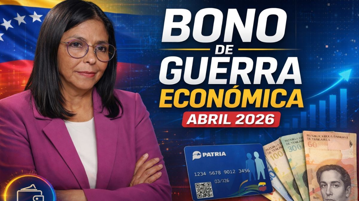 Bono de Guerra Económica abril 2026:...